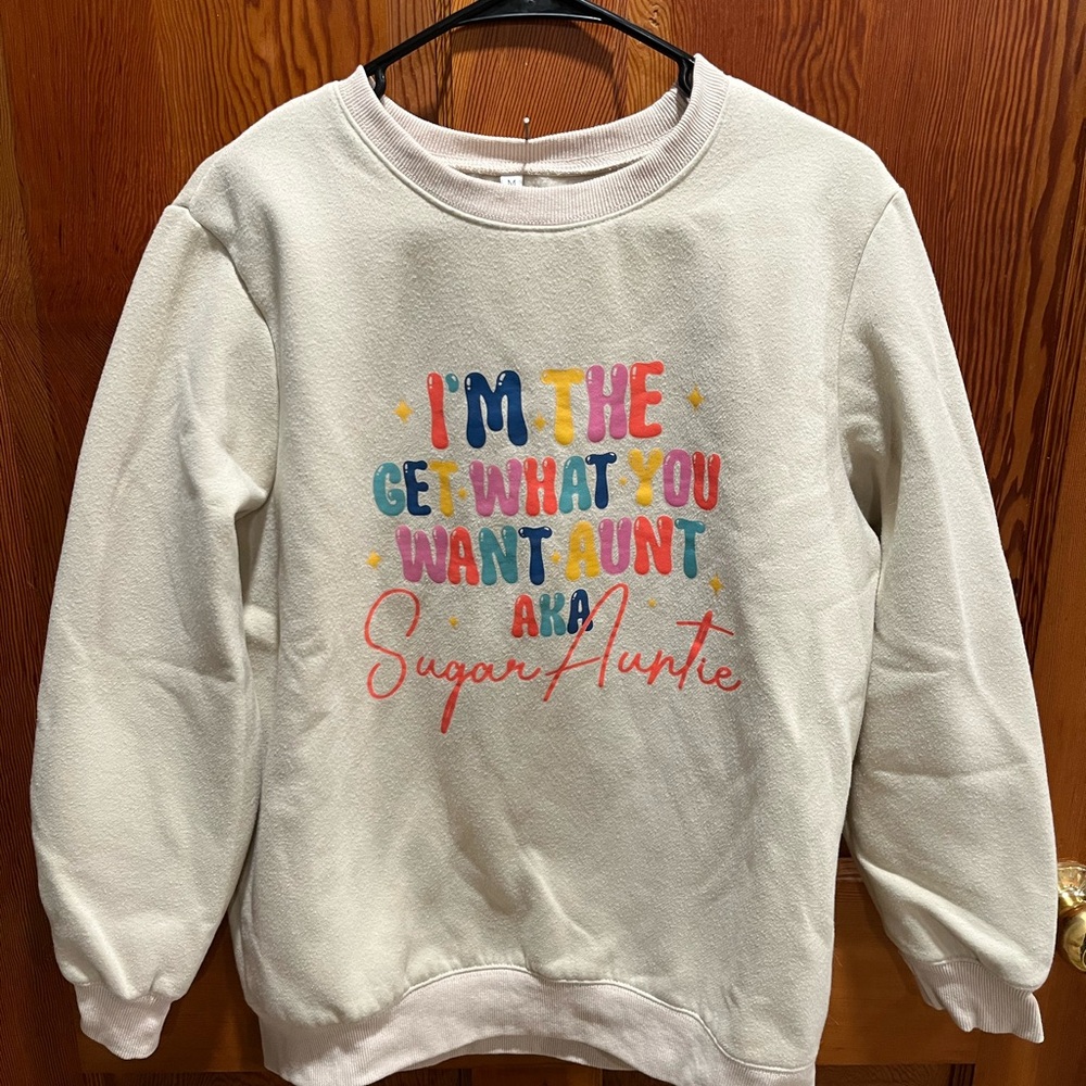 Cream Sugar Auntie Sweatshirt